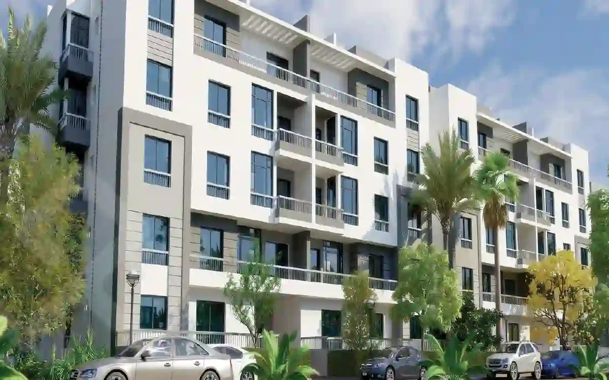 Apartment 190m for sale in Compound Jayd Next to El-Rehab